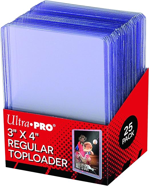 Ultra Pro Toploader 3x4 Regular - 25 stuks