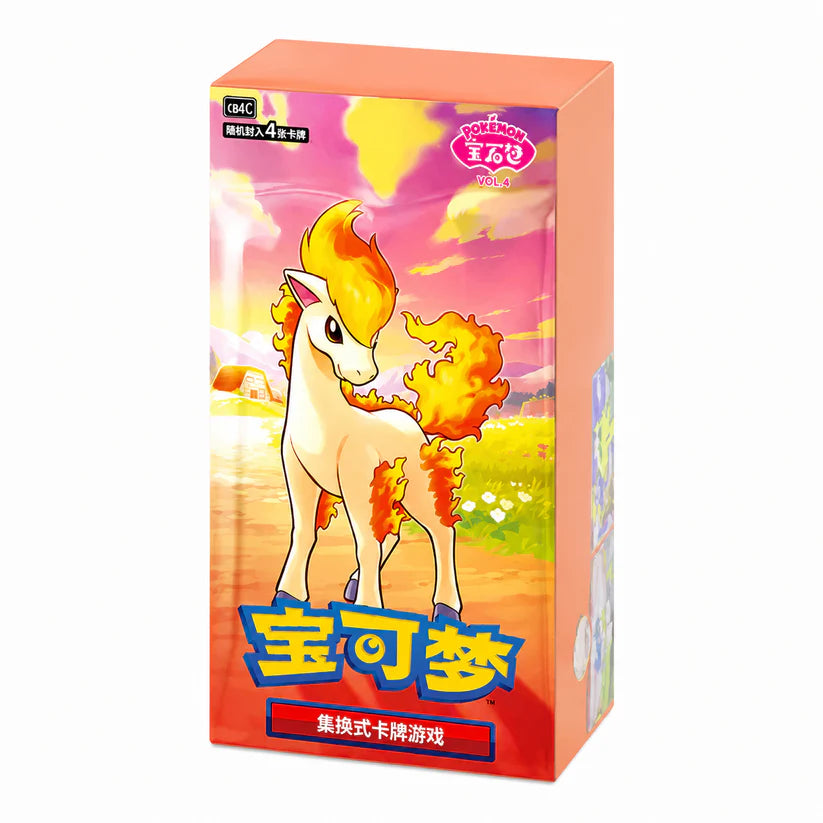Pokémon Gem Pack Vol. 4 Booster Box – Simplified Chinese